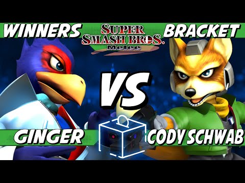 Coinbox 52 - Ginger (Falco) vs Cody Schwab (Fox) Winners Bracket - Smash Melee