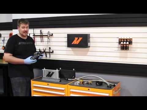 Direct Fit Oil Cooler fits 2010-2012 Hyundai Genesis V6 Installation