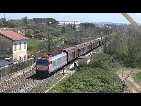 E.652.005 Mercitalia Rail running near Fara Sabina