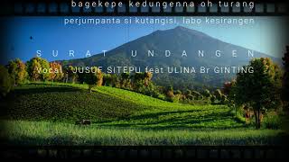 Download lagu JUSUF SITEPU - SURAT UNDANGEN (Lirik) mp3