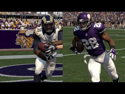 Madden NFL 16 Connected Franchise St. Louis Rams Ep. 11 - Gurley vs. Peterson