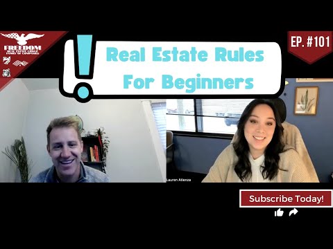 Real Estate Rules for Beginners | Freedom Vlog | The Freedom Show | EP. 101
