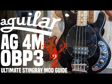Aguilar AG 4M & OBP 3 in a Ray4 SUB - ULTIMATE Stingray (SUB) Mod Guide - LowEndLobster Fresh Look
