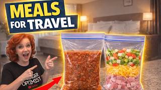 Easy Food Prep for On the Go Professionals Flight Attendants & Nurses #travelmealprep #hotelmealprep