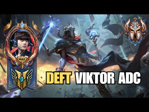 🌟 Deft revolutionizes the bot lane: Viktor ADC in action Sub ENG/KR 🌟