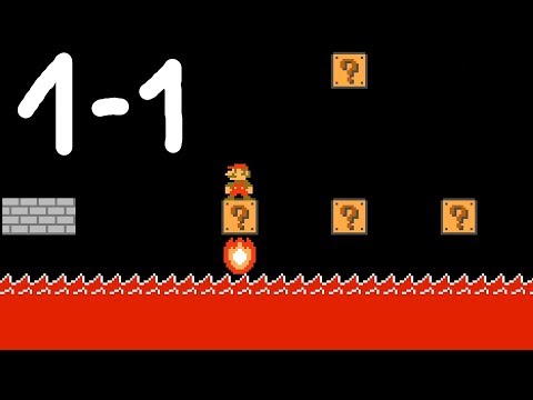 Super Mario Maker 2 🔧 1-1 But the Floor is Lava! 🔧 Xandog