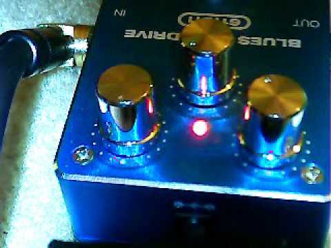 Monoprice Blues Overdrive Pedal Pro Audio Series 611611 Blue Boost image 8