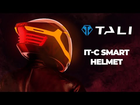 TALI's iT-C Smart Helmet: ride safe, ride smart, ride free