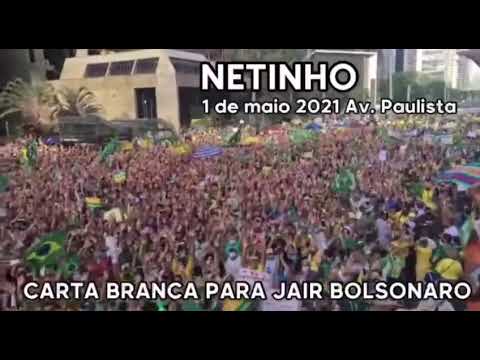 Netinho canta “Milla” em ato pró- Bolsonaro em São Paulo - Anota Bahia
