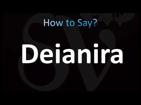 How to Pronounce Deianira (CORRECTLY!)
