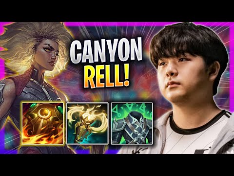 CANYON DOMINATING WITH RELL! - DK Canyon Plays Rell JUNGLE vs Viego! | Season 2023