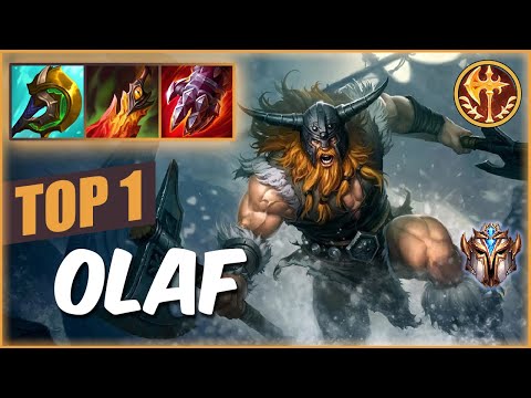 [Wild Rift] Olaf top 1 - S9 RUSH Challenger ranked game + build