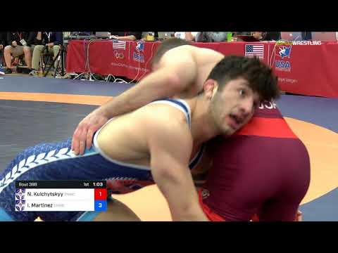 2018 FS WTT Challenge/Senior Men 74 2 Of 3 - Nazar Kulchytskyy (TMWC) Vs. Isaiah Martinez (TMWC).m