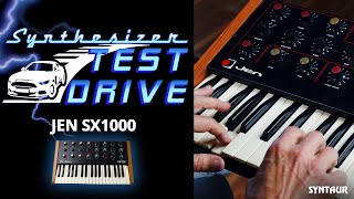 Video thumbnail for Synthesizer Test Drive: Jen SX1000 by Syntaur