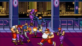 Streets of rage 3 Sega Genesis Zan & Zan playthrough Hard