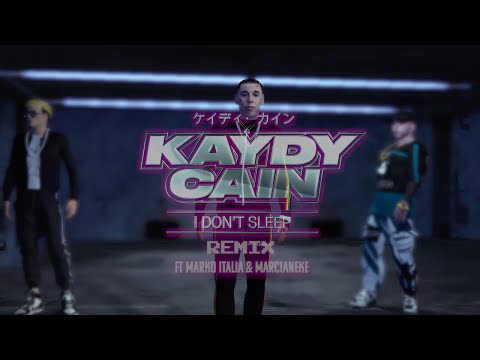Kaydy Cain, Marko Italia, Marcianeke, The Best Soundz - I Don't Sleep - Remix (Videolyric Oficial)