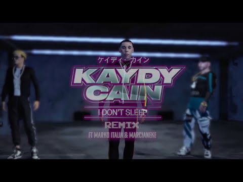 Kaydy Cain, Marko Italia, Marcianeke, The Best Soundz - I Don't Sleep - Remix (Videolyric Oficial)