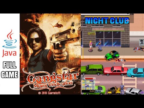 GANGSTAR MIAMI VINDICATION - Java Game (Full Gameplay No Commentary)