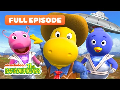 Space Aliens Pablo & Uniqua Visit Tasha's Farm on Earth! 🌎 Full Episode| The Backyardigans
