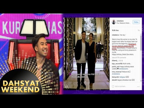 Kursi Panas Asmara Vidi Aldiano Pt 3 [Dahsyat] [19 Nov 2016]
