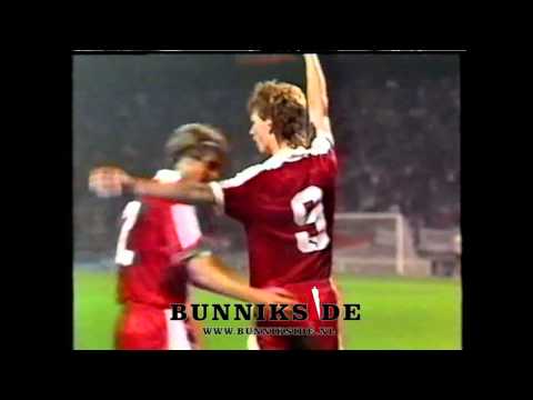 Europa cup  FC Utrecht - Dynamo Kiev 2-1 1985-1986