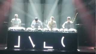 C2C intro &quot;the cell&quot; live @ zenith Montpellier le 20 fevrier 2013