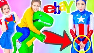 Trying On Halloween Costumes From Ebay