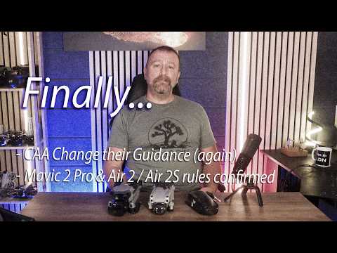 Got an older DJI Drone like the Air 2S or Mavic 2 Pro?  CAA Confirm Where You Can Fly