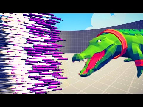 GIANT CROCODILE vs EVERY MULTI ARROW UNIT | TABS - Totally Accurate Battle Simulator