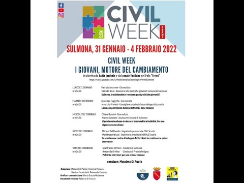 CIVIL WEEK: Politiche e territori: per una visione comune