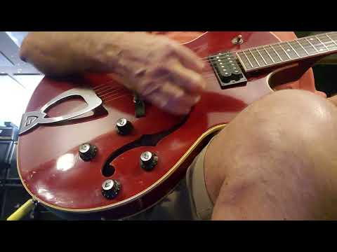 Guild Starfire II 1964 - Cherry image 16