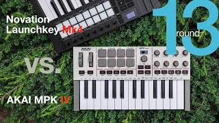 AKAI MPK IVが自信作らしいのでNovation Launchkeyとガチ比較してみた！