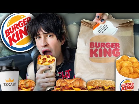 Trying Burger Kings ENTIRE BREAKFAST Menu