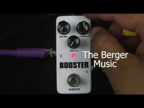 Обзор педали эффектов Kokko FBS2 Mini Booster