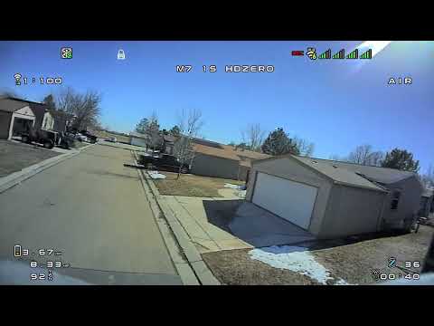 Moblite 7, HDZero goggles - Finally, good weather!