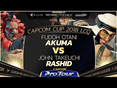 Otani (Akuma) vs John Takeuchi (Rashid) - Capcom Cup 2018 LCQ Top 8 - CPT2018