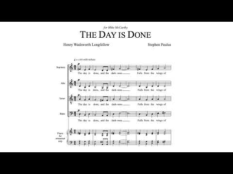 The Day is Done – Stephen Paulus