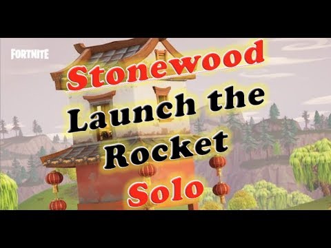 Fortnite; Stonewood Launch the Rocket Solo Video