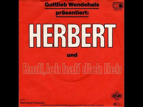 Gottlieb Wendehals - Rudi, ich hab' dich lieb (1980) HD Stereo