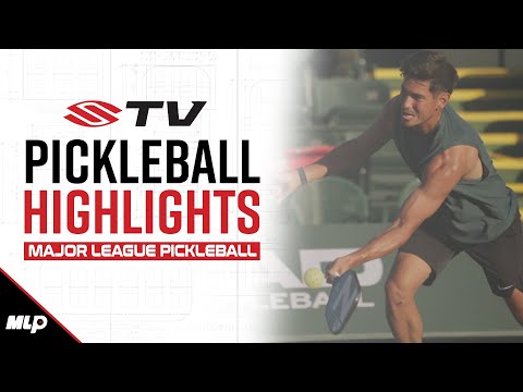 Tyler Loong's Crazy Inside Out Shot Pickleball Highlight - Major League Pickleball Season One