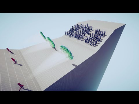 100x SQUİRE vs 3x EVERY GOD l TABS l Totally Accurate Battle Simulator