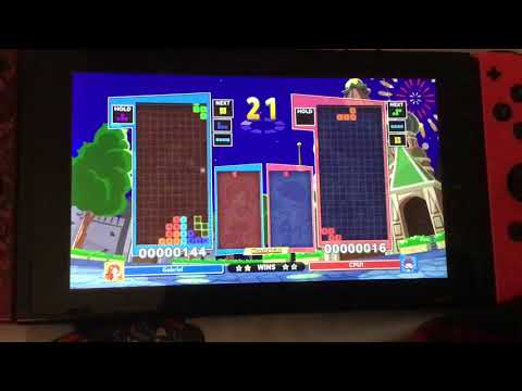 I made a washing machine in Puyo Puyo Tetris 2! English voices, Ringo Alt