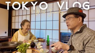 東京家族旅行vlog｜結婚一年半兩家人終於見面了❤️也是我們家睽違20年的東京！與家人相處的時光真的太幸福了😭｜水瓶小姐
