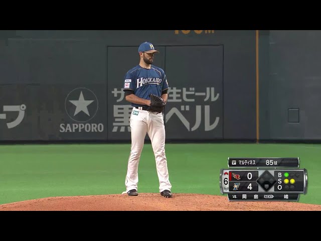 【6回表】カード勝ち越しへ!! ファイターズ・マルティネスが好投!! 2018/8/26 F-E