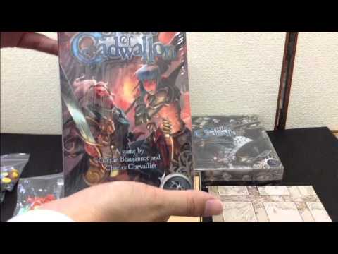 Guilds of Cadwallon (deluxe? or the big box edition) unboxing by the OCD Gamer