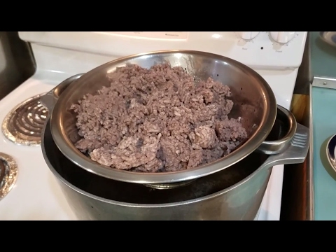 How to defrost hamburger meat