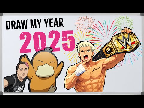 Full speed ahead through life! | Draw my year 2025 (MasterJam)