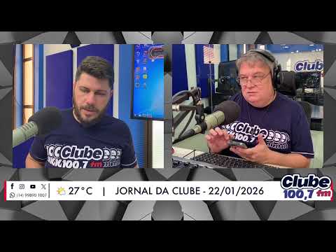 Jornal da Clube - 22/01/206 - Edição do Almoço