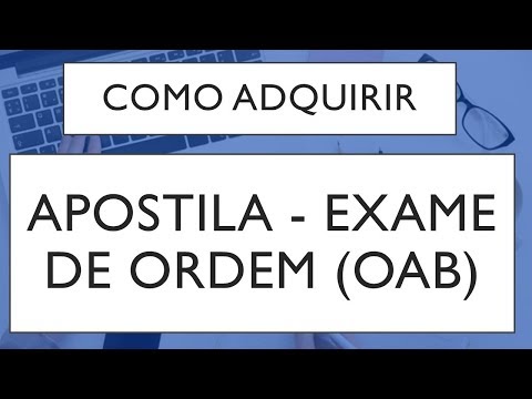 BAIXAR Apostila - EXAME DE ORDEM (OAB)