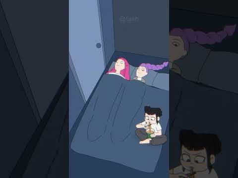 Which One is Not Sleeping? (Kpop Demon Hunters)